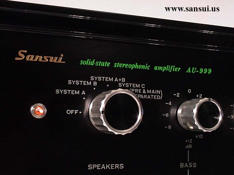 Sansui Au 999. de Sansui AU-999 permet de